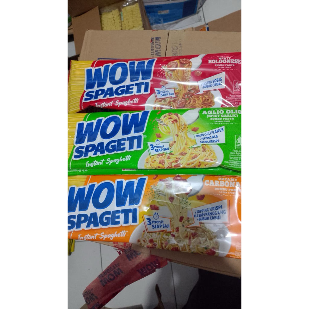 

wow spagetti 3pcs 12.000