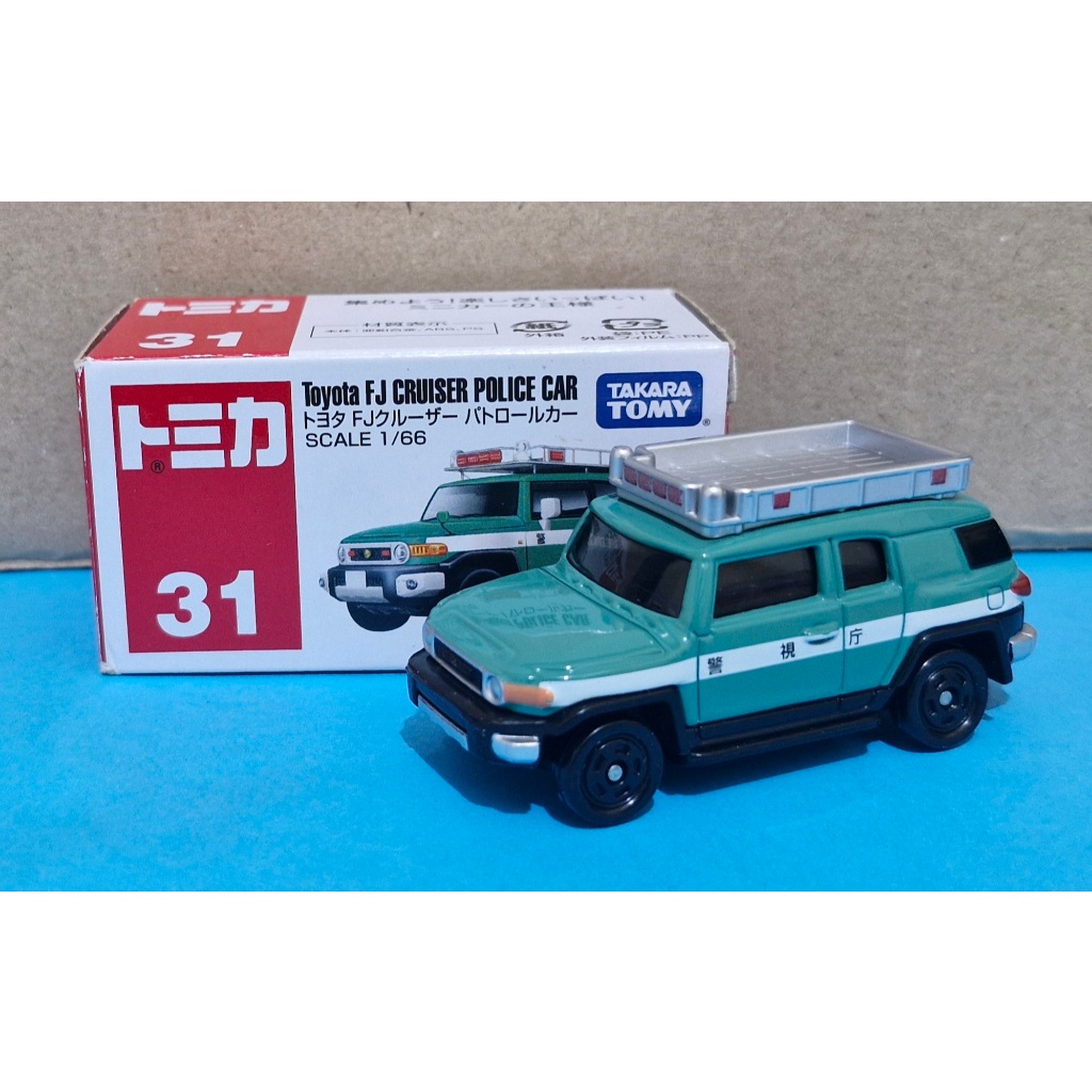 Tomica Takara Tomy 31 Toyota FJ Cruiser Police Car