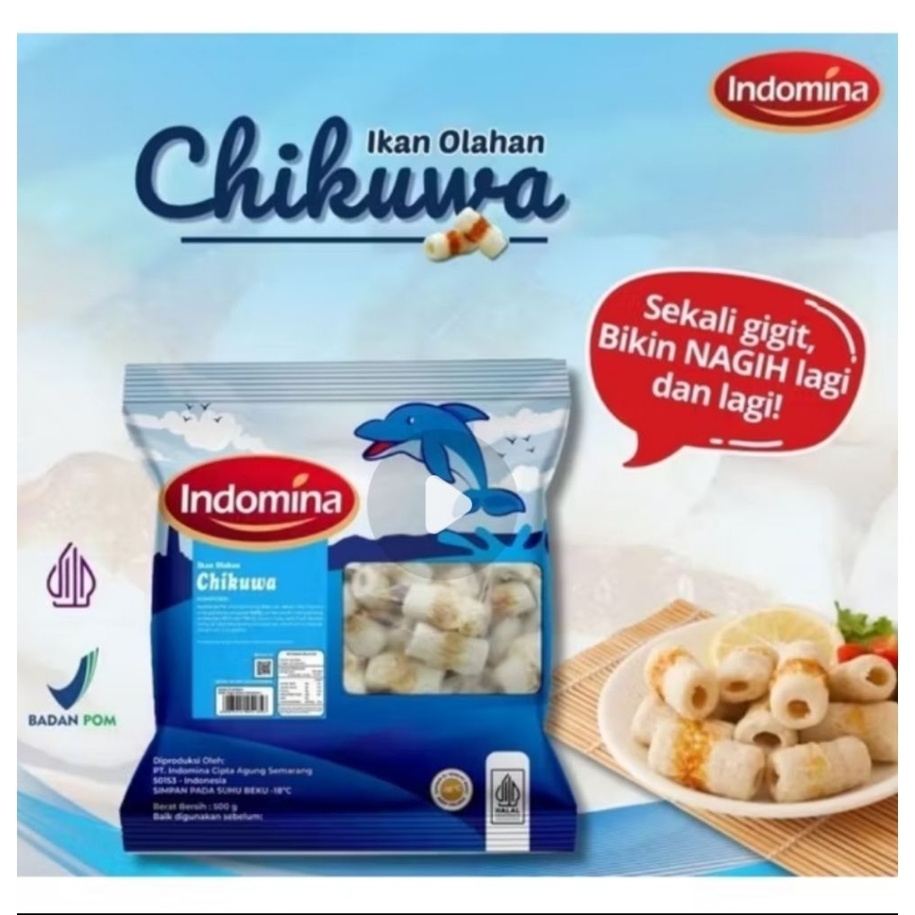 

Indomina Chikuwa, 500gr