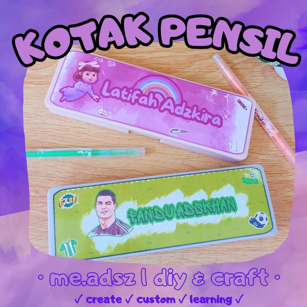 

KOTAK PENSIL CUSTOM | PENSIL CASE CUSTOM