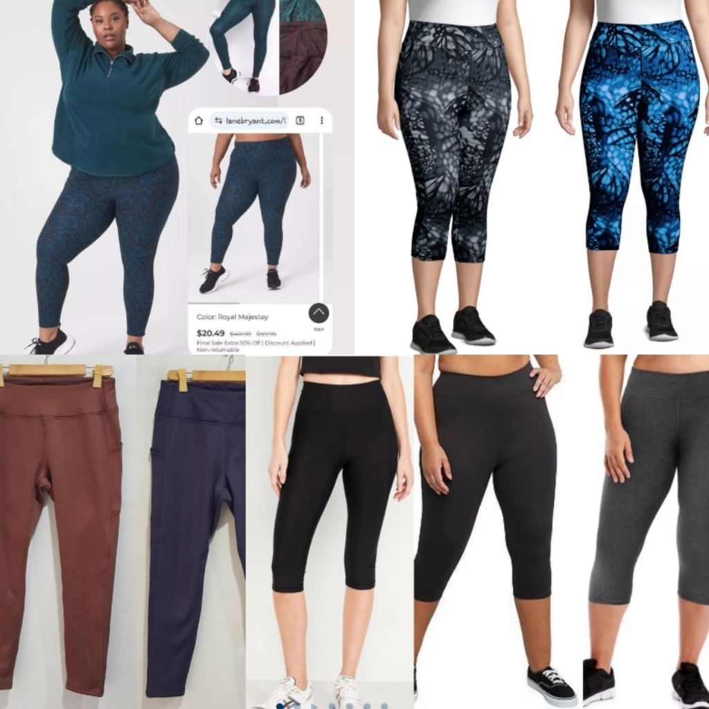 legging sport skinny/bootcut/wideleg