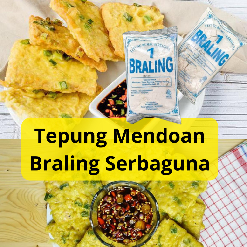 

Tepung Mendoan Braling Asli Purbalingga Bumbu Serbaguna Siap Pakai Praktis Cepat Saji 1 Pak isi 10