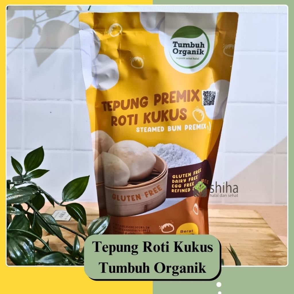 

Tepung Roti Kukus 335gram Gluten Free - Tumbuh Organik | Warung Shiha