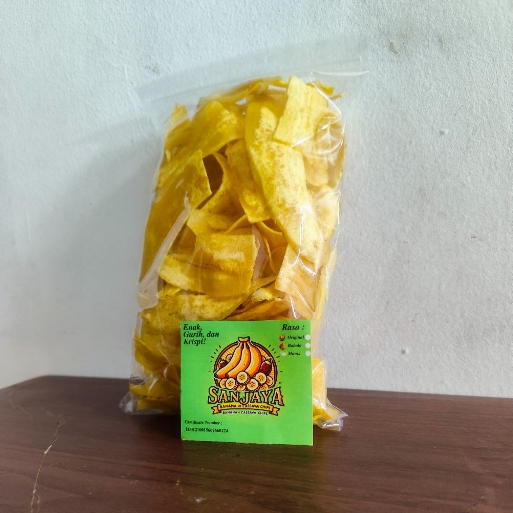 

Keripik Pisang Nangka - Sanjaya Food