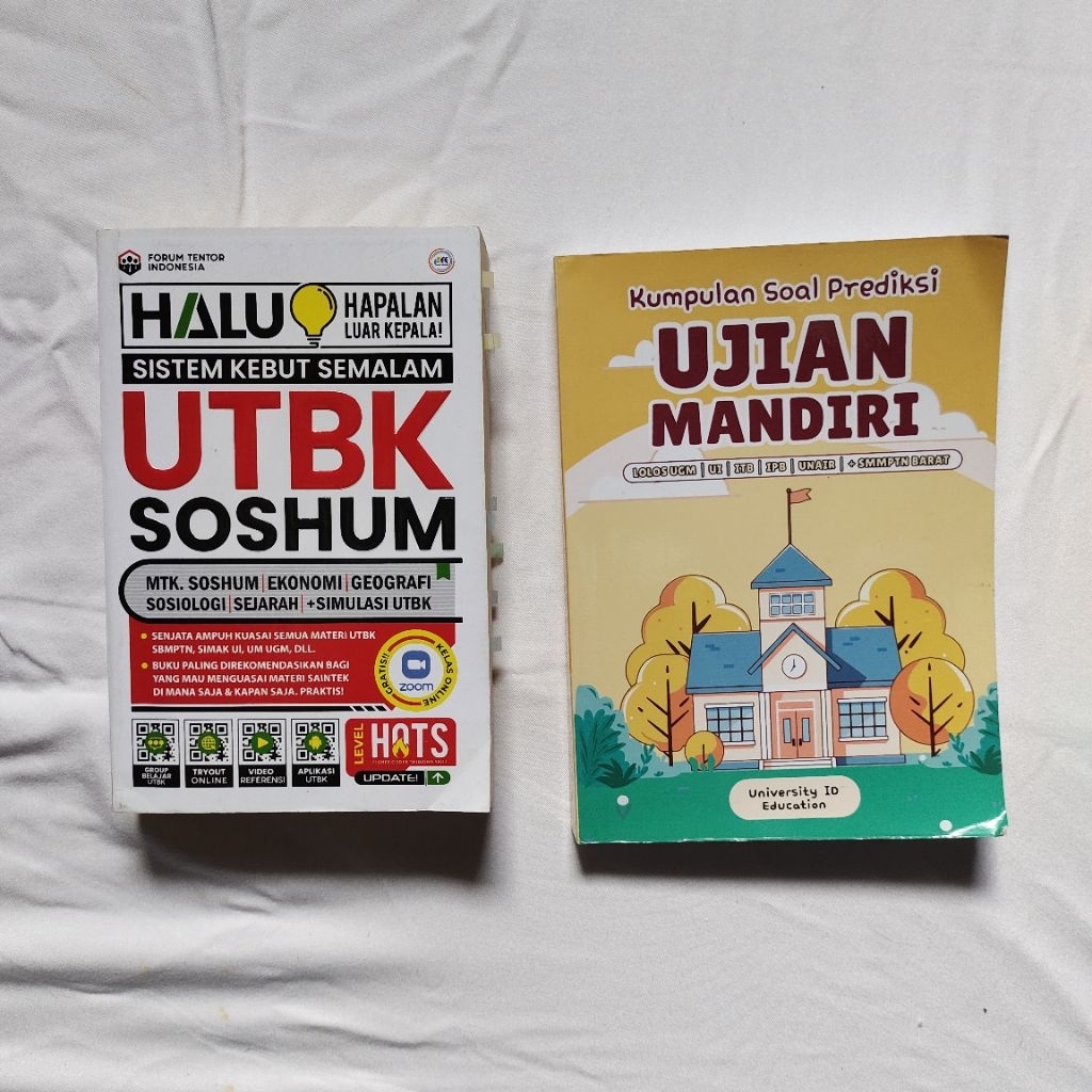 buku persiapan mandiri (preloved) | UI ITB UGM UNDIP UNAIR IPB SOSHUM