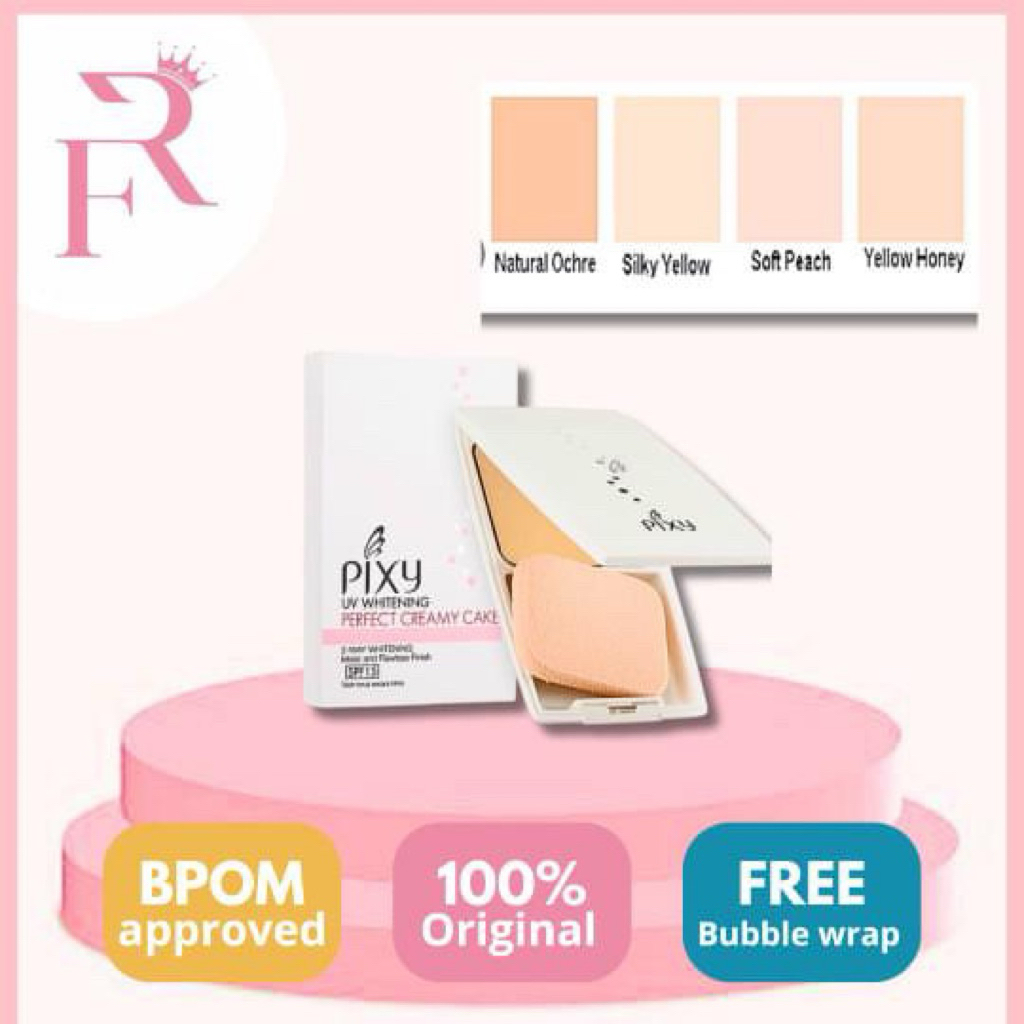 PIXY UV Whitening Compact Powder Perfect Creamy Cake