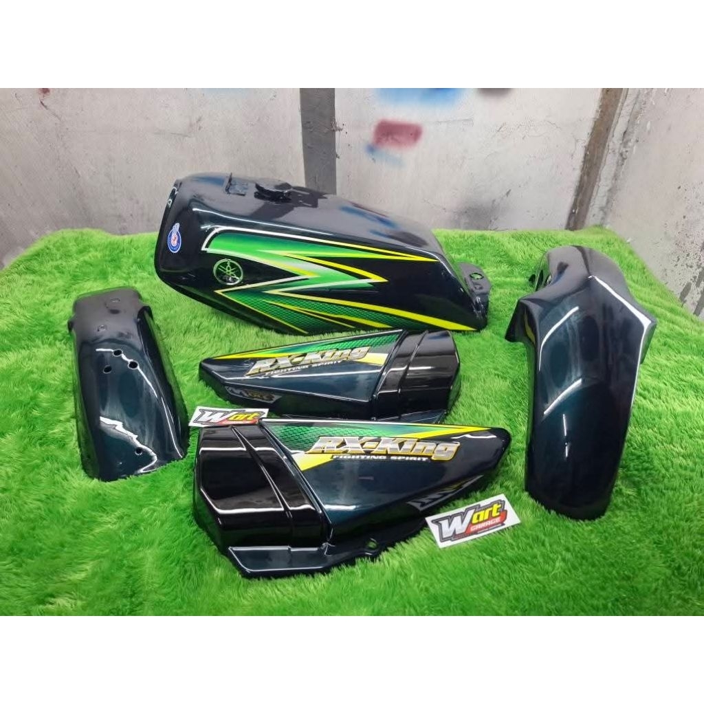 BODY RX KING HIJAU BOTOL 2003 KOMPLIT