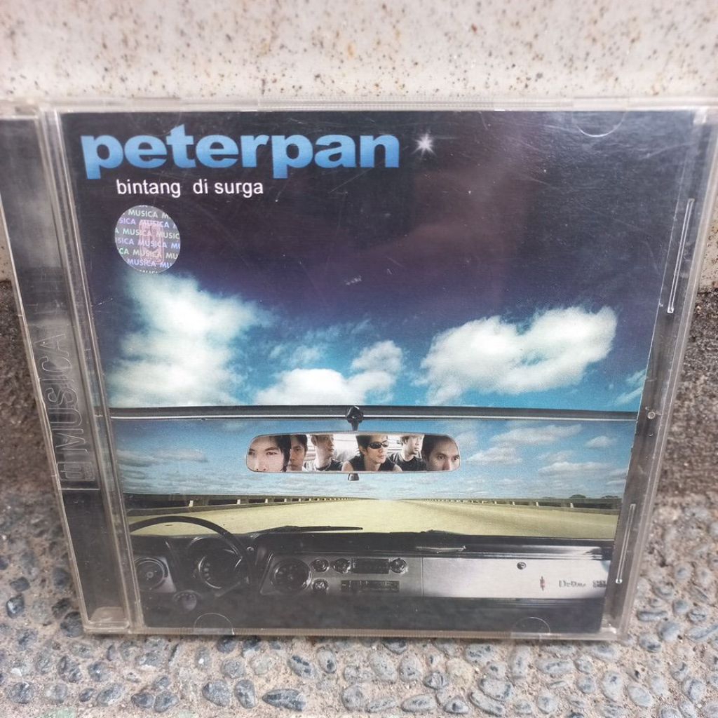 cd musik peterpan - peterpan - bintang di surga album