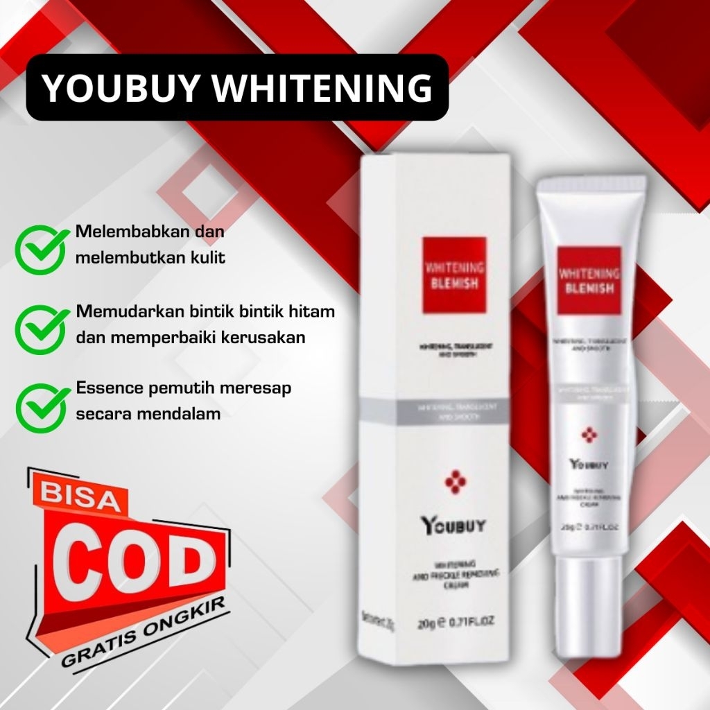 cream youbuy whitening cream blemish mencerahkan wajah dan flek hitam
