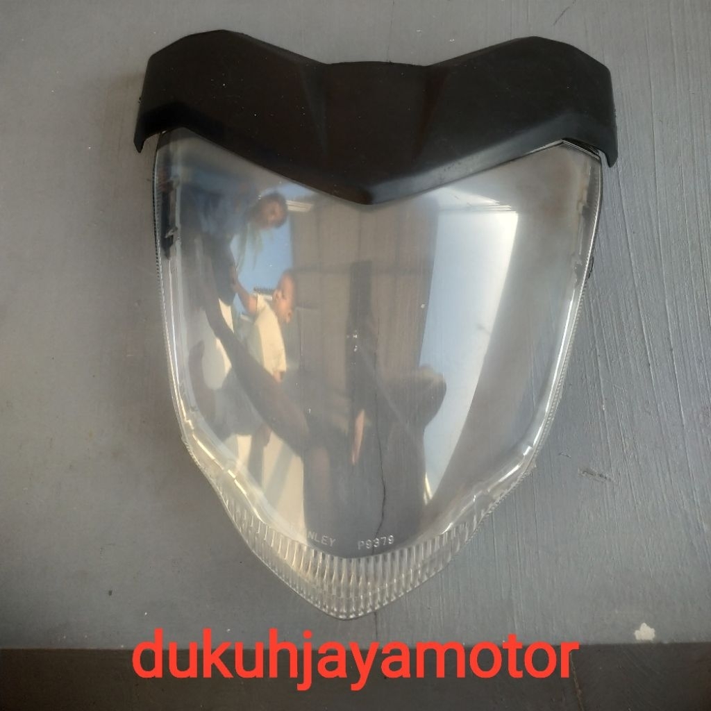 Mika headlamp byson karbu original copotan mulus