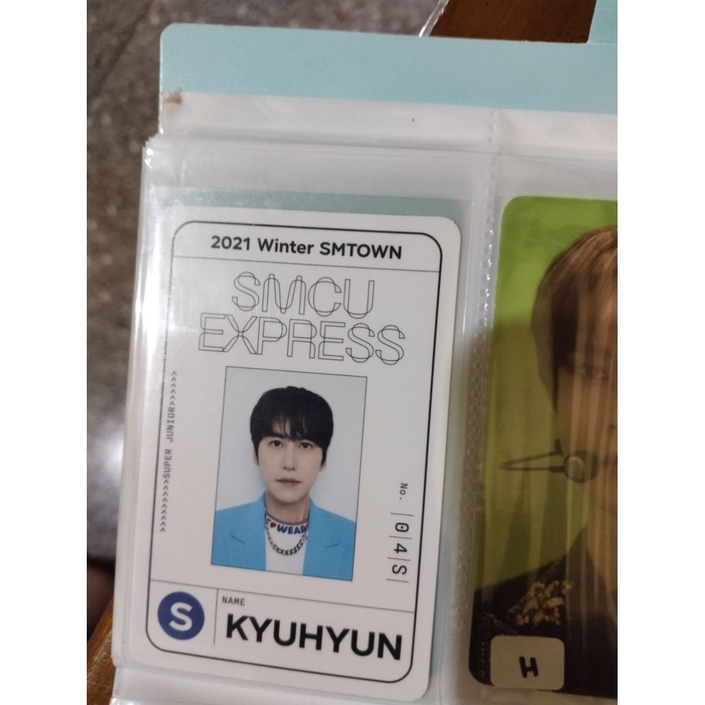 photocard Kyuhyun smcu