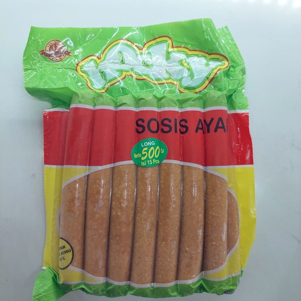 

SOSIS AYAM HOCKY /SOSIS HOCKY/SOSIS AYAM LONG ISI 15