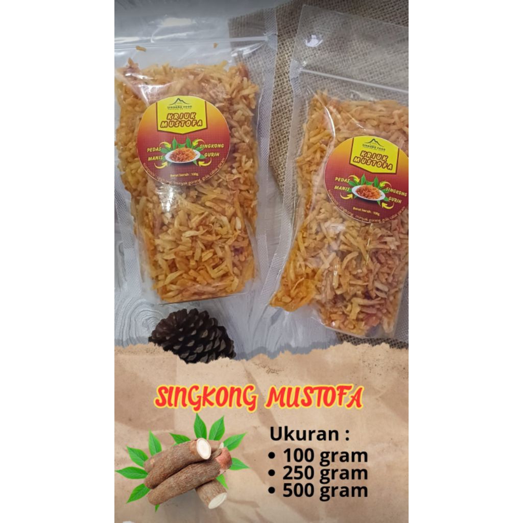 

Singkong mustofa 1 kg