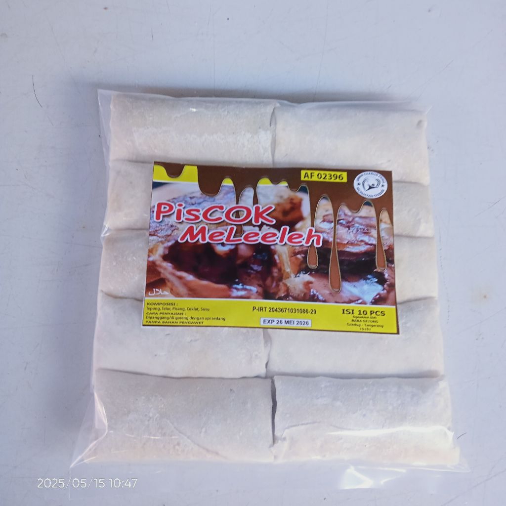 

piscok meleleeh isi 10