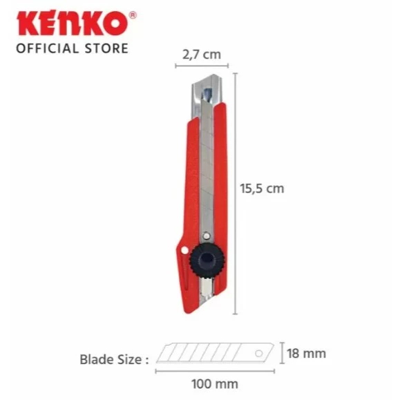 

Kenko Pisau Cutter L500 Original (PROMO)