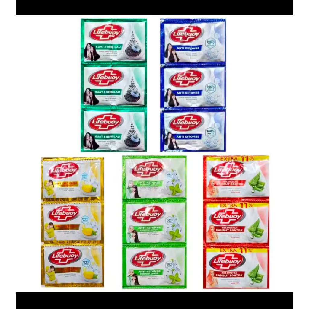 Shampoo LIFEBUOY RENCENG si 12 Sachet