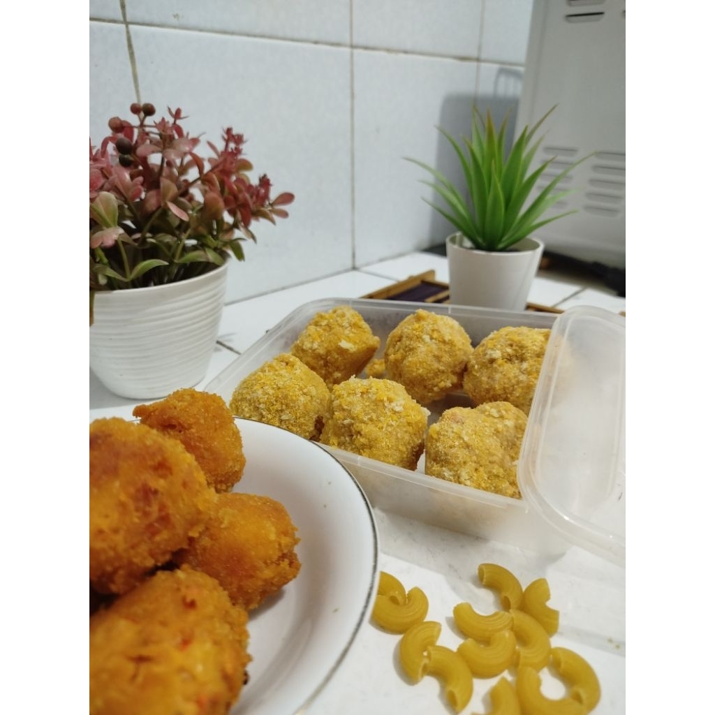 

mac&cheese ball/bola bola macaroni keju