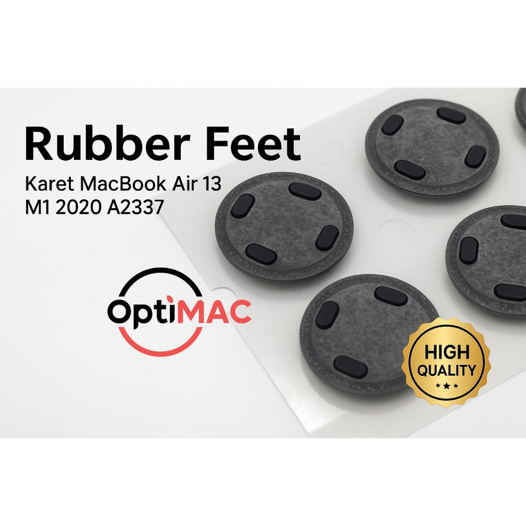 1Set Rubber Feet Karet MacBook Air 13 M1