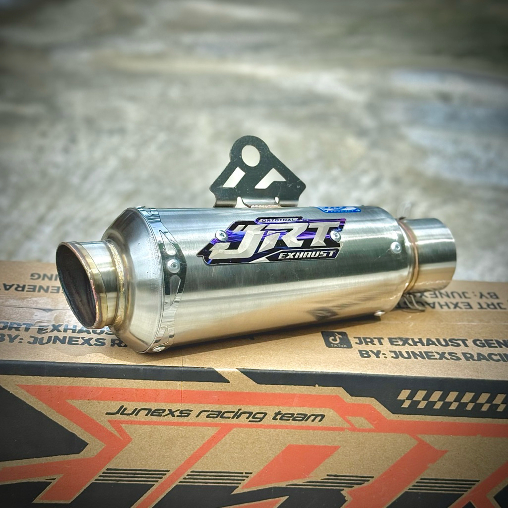 Slenser Knalpot Tipe PRO-1 Original JRT EXHAUST Inlet 50mm