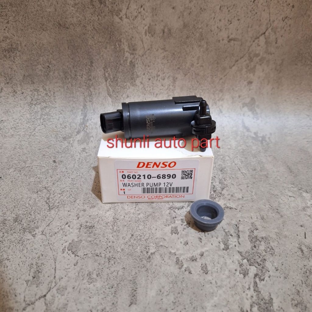 WASHER MOTOR POMPA AIR WIPER DEPAN/WASHER PUMP TOYOTA NEW AVANZA XENIA, ORIGINAL DENSO QUALITY
