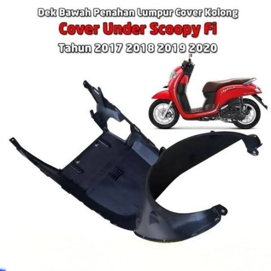 Dek bawah kolong All new scoopy fi 2017-2019 dek kolong Scoopy donta