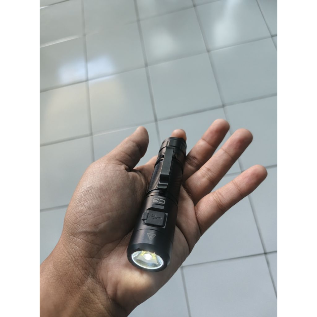 senter tactical edc wuben c3 bekas like new