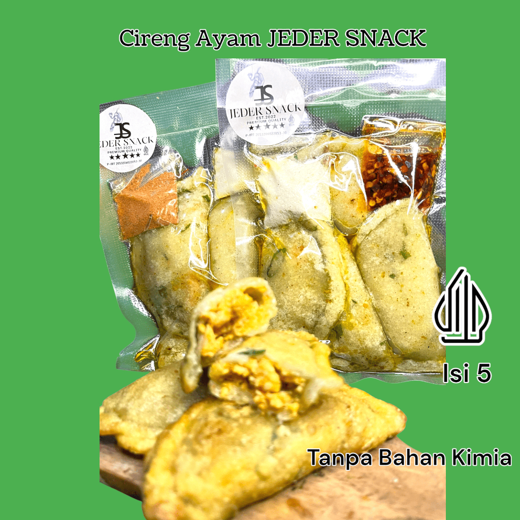 

Paket Reseller Cireng Jumbo 10 bks Free 1 bks JEDER SNACK