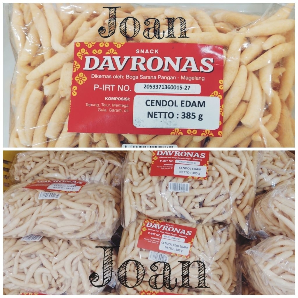 

Cendol Edam 385gr Davronas / Camilan & Oleh Oleh Khas Magelang Jogja Solo
