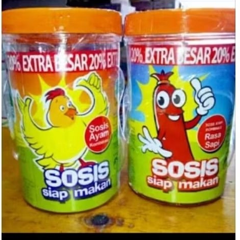 

Sosis So Nice Siap Makan Kemasan toples