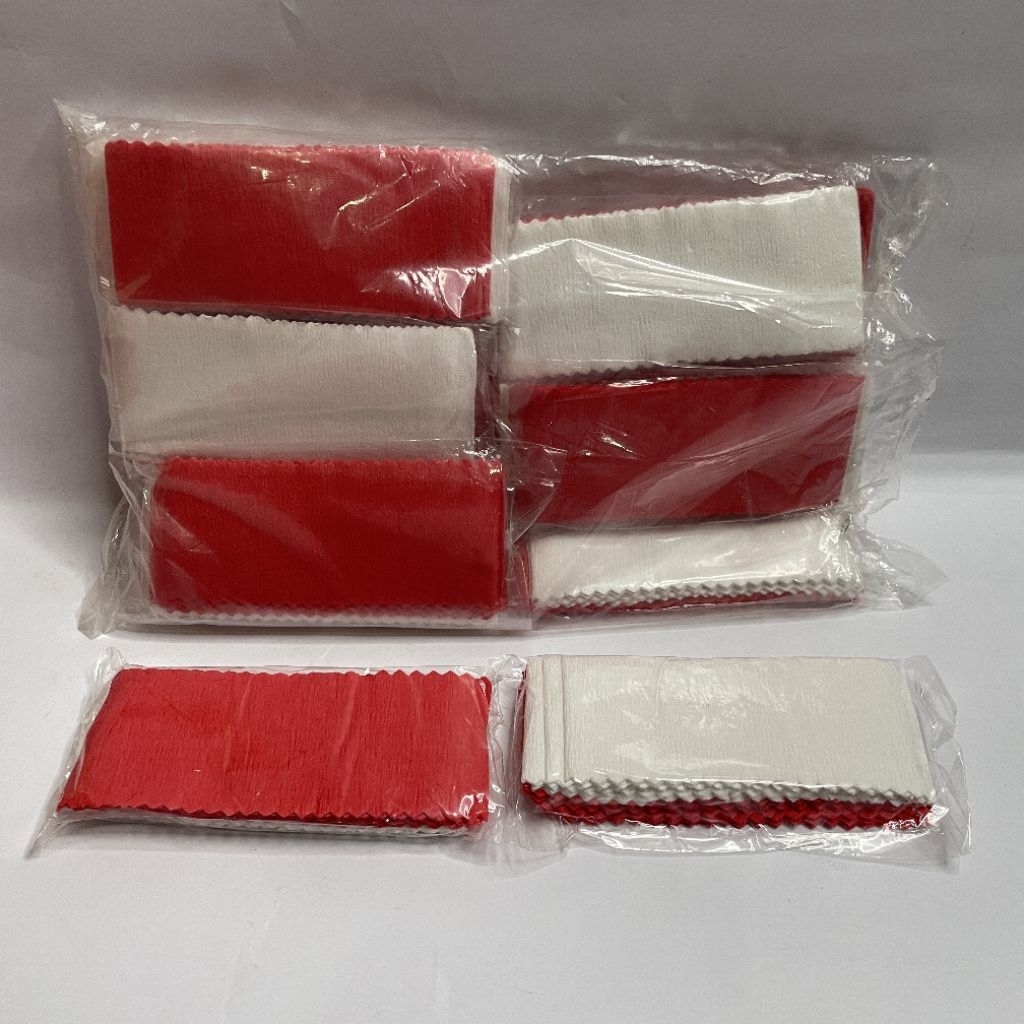 

kertas krep crepe merah putih satuan