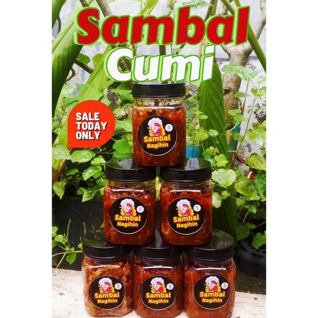 

(210gram)SAMBALCUMI/PETE/TERI/BAWANG/UDANG