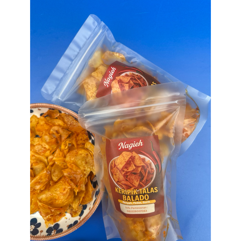 

Keripik Talas Balado - Nagieh