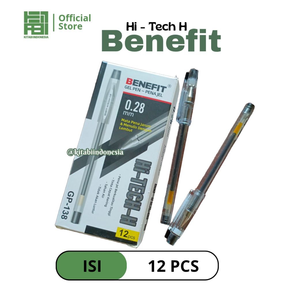 

Bolpoin Hi Tech H 1 Pack Benefit isi 12 pulpen hi tech h 1 pack benefit