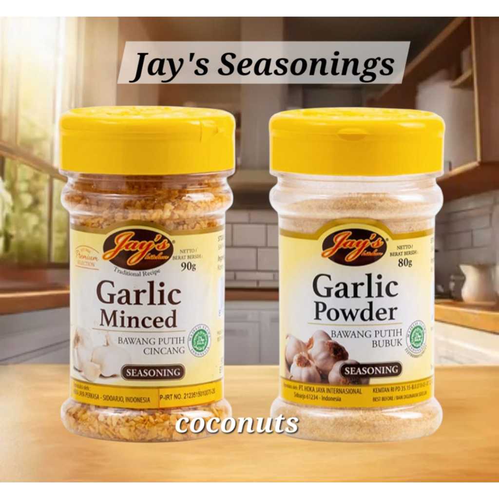 

Jays Bawang Putih Bubuk / Bawang Putih Cincang