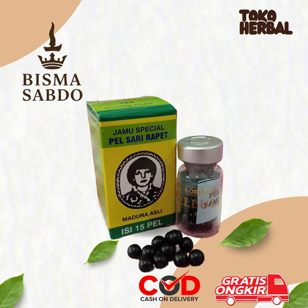 

Bisma Sabdo - Jamu Pel Sari Rapet Madura Asli 100% Khusus Wanita Menyembuhkan Keputihan Merapatkan