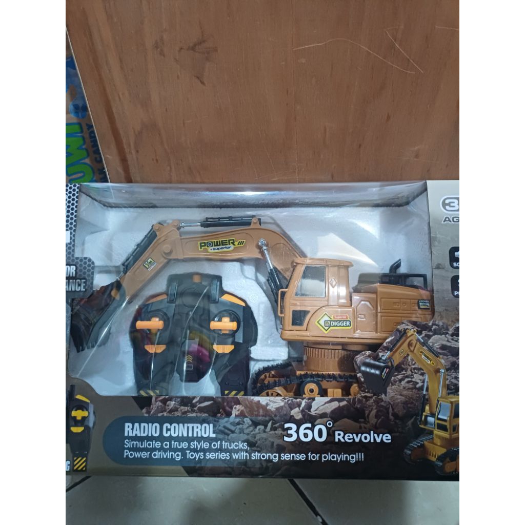 mainan excavator remote 360*