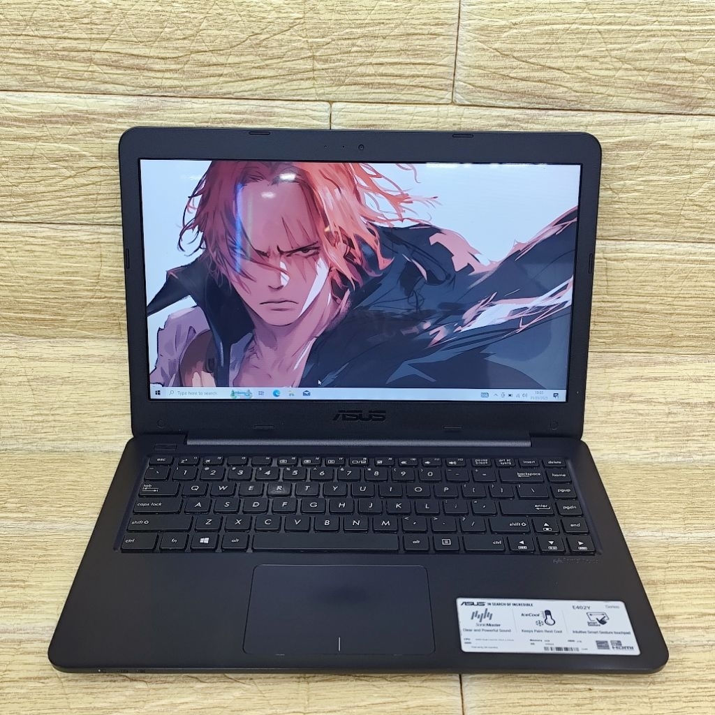 Laptop 2nd Asus VivoBook E402YA AMD E2-7015 Ram 4GB SSD 128GB HD