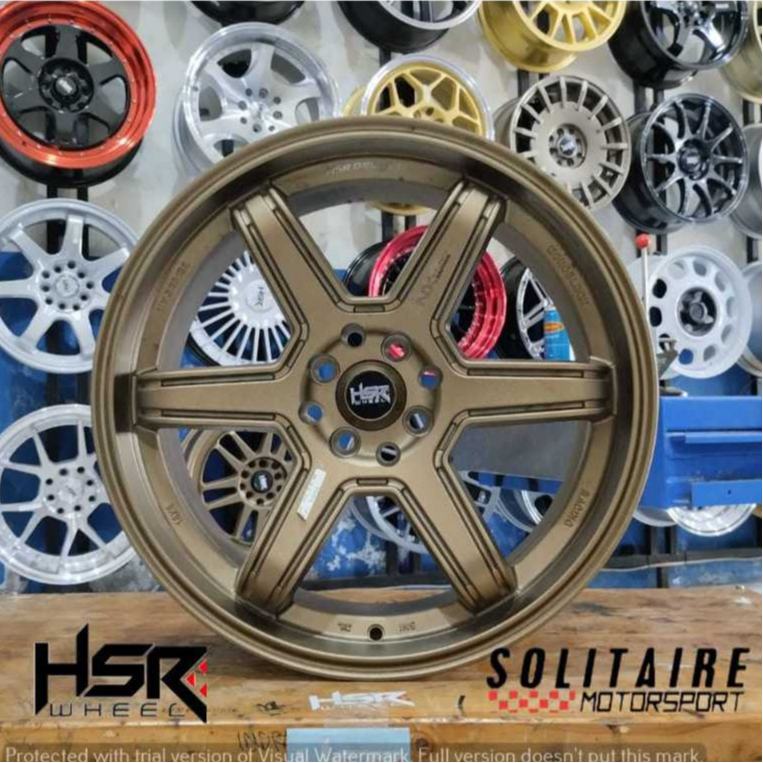 VELG RACING HSR RING 16 AVANZA, JAZZ, VELG HSR MINAS LOBANG 8X100/114,3