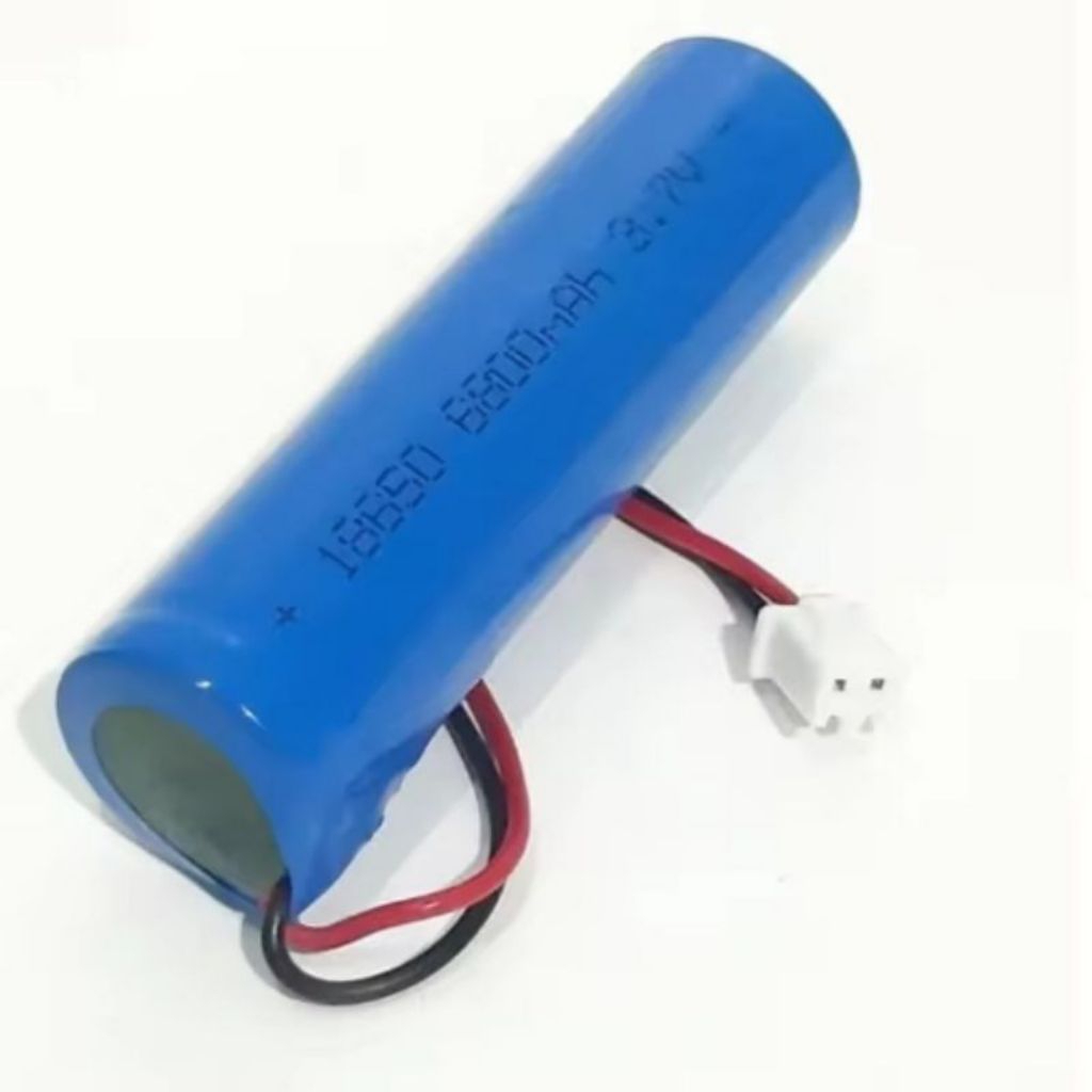 Velvetvibes02 Lithium Battery 18650 Baterai Charger Type 18650 3.7Volt 6800Mah Socket 2 Pin Batre