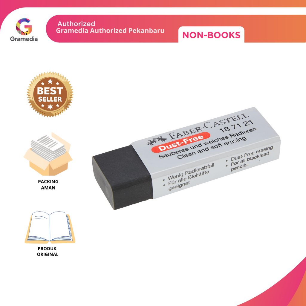 

Gramedia Pekanabaru- FABER ERASER CHUBBY/DUST FREE 187171