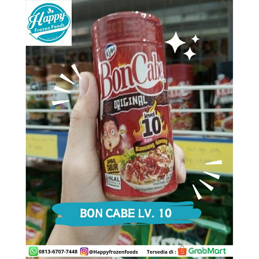

BON CABE 45g LEVEL 10 KOBE | HAPPY FROZEN FOODS PALEMBANG