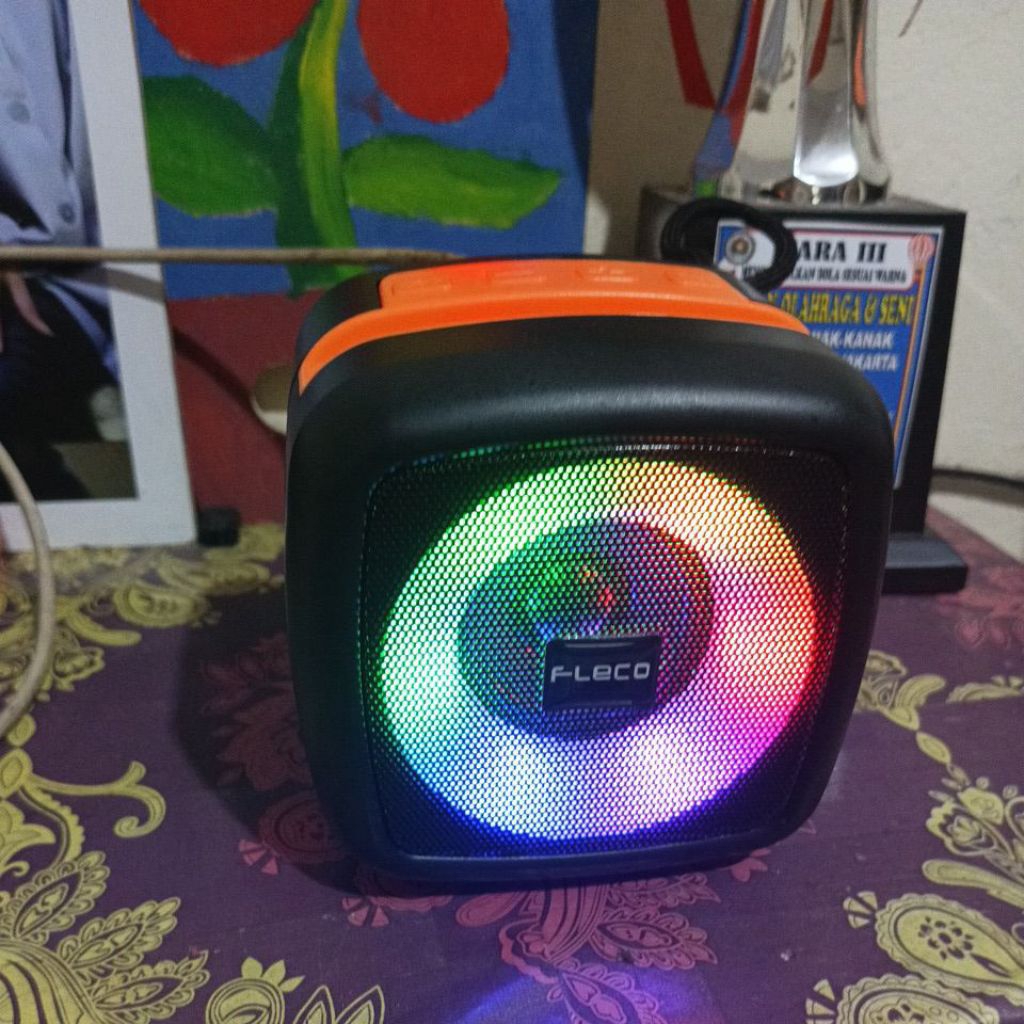 SPEAKER BLUETOOTH FLECO F-417B SUPER BASS SPEKER BASS