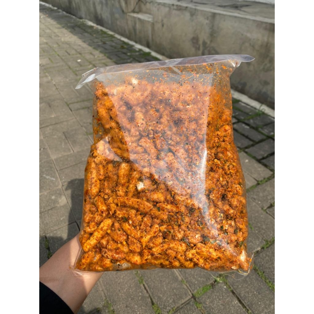 

BASRENG PEDAS DAUN JERUK VIRAL 1 KG 500 GRAM MURAH