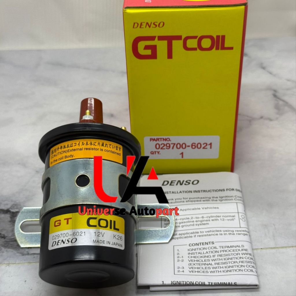 Coil GT - GT Coil - Coil Botol Pendek Kijang 5k / 7k / Carry  029700-6021