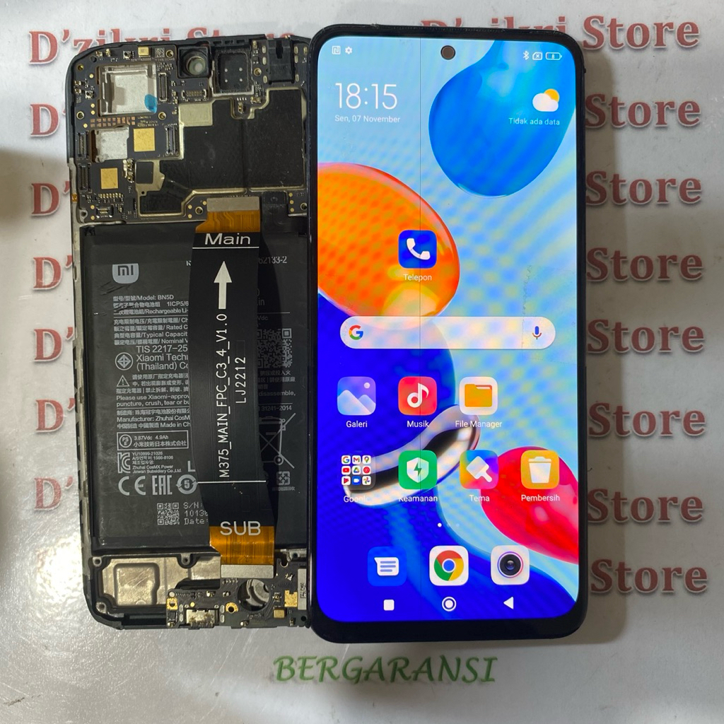 LCD XIAOMI REDMI NOTE 11 4G / POCO M4 PRO ORIGINAL COPOTAN MINUS