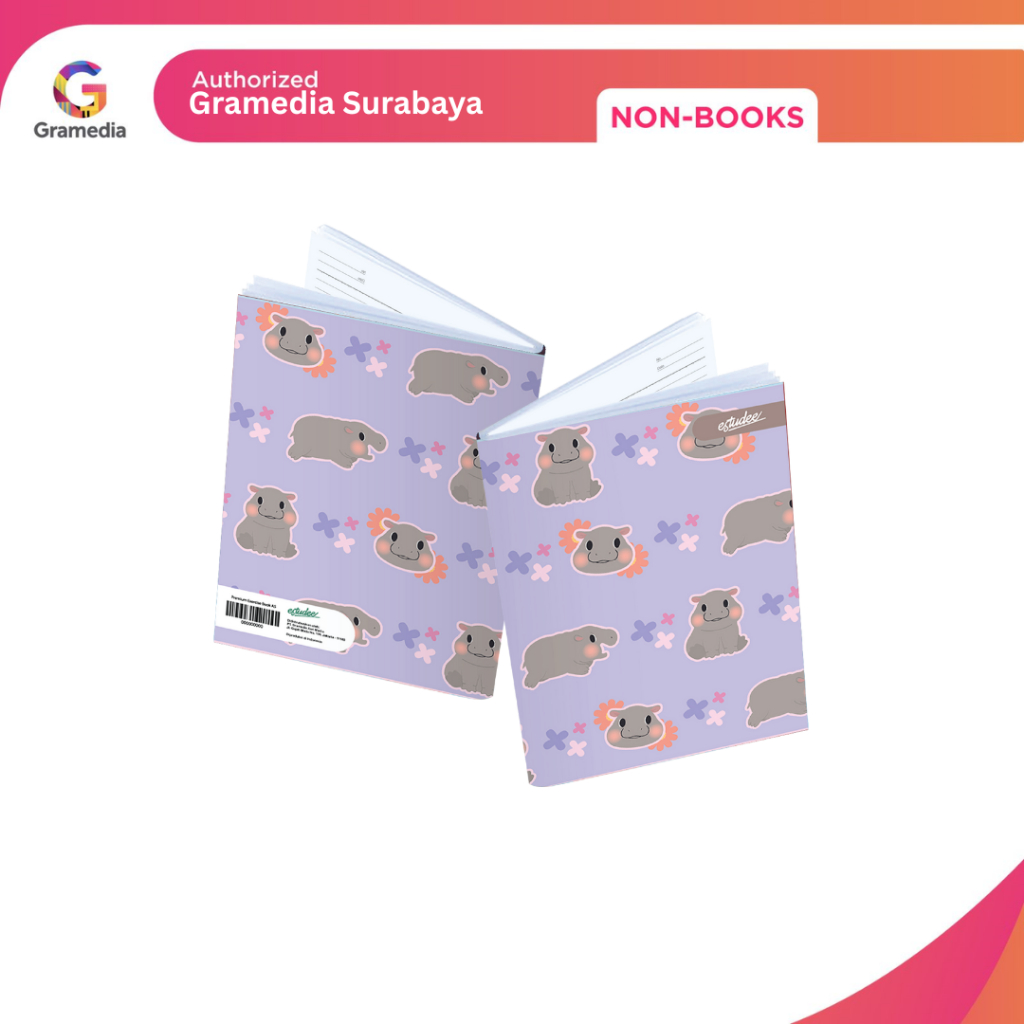

Gramedia Surabaya - ESTUDEE K B5 FANCY PATTERN ISI 6
