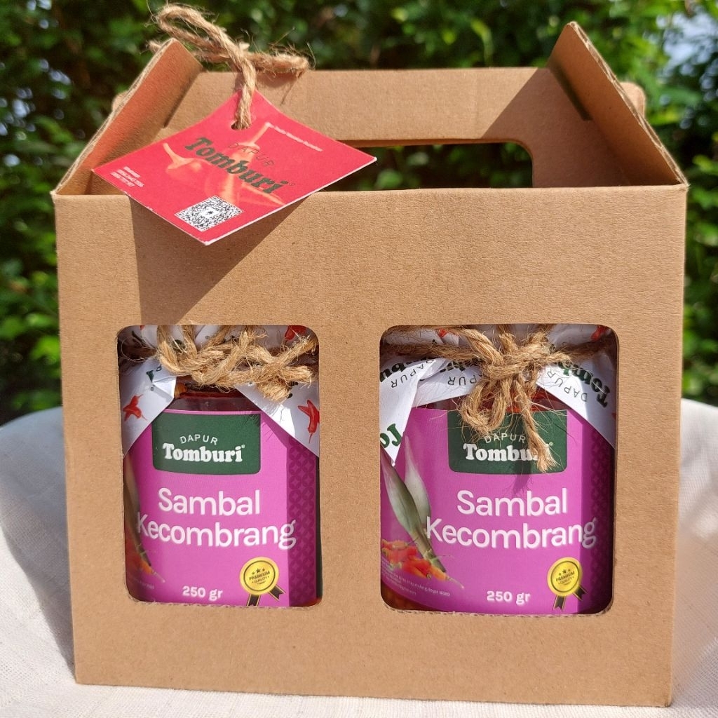 

Paket Duo Sambal Kecombrang Premium @250g Dapur Tomburi untuk hampers atau souvenir event perusahaan maupun keluarga