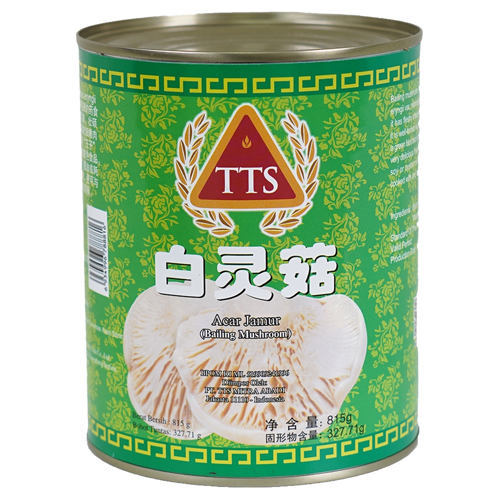 

Bailing Mushroom 815g "TTS Brand" / Jamur Bailing / Jamur / Bailling / Mushroom