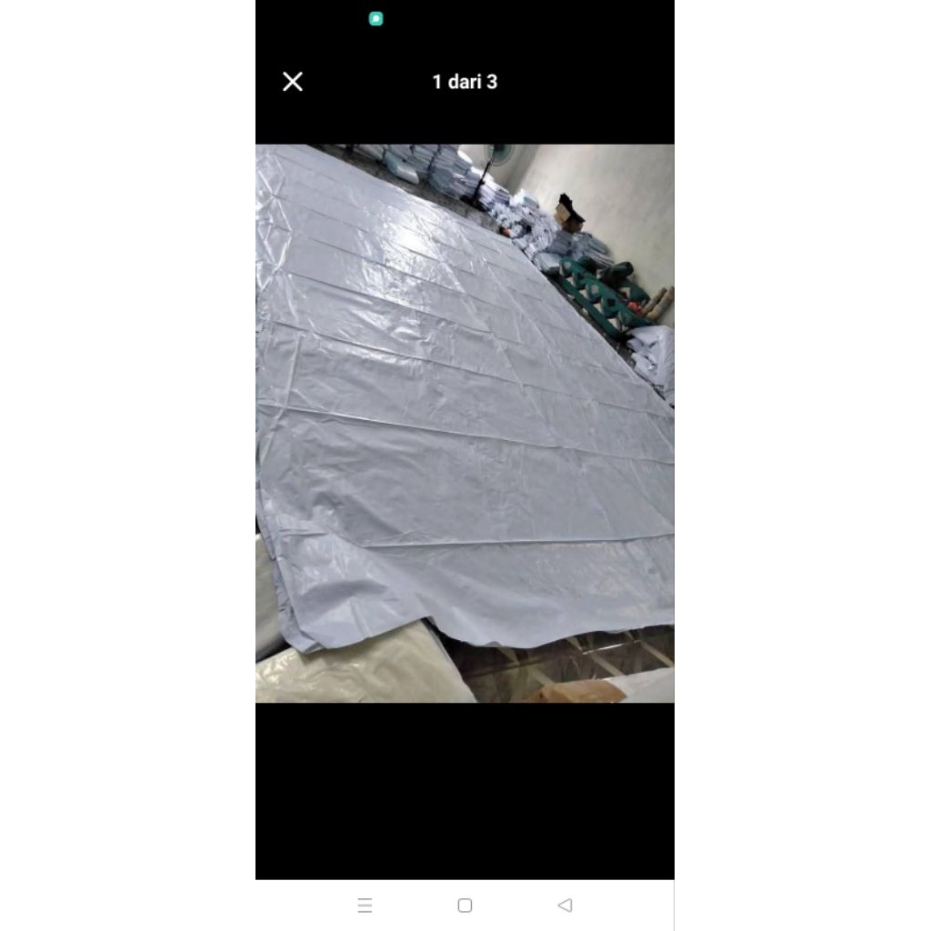 BANNER PUTIH POLOS 3X5