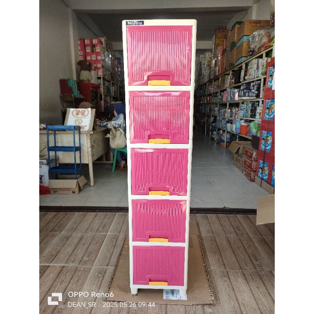 Locker Box Napolly susun 5 rak sepatu rak buku napolly